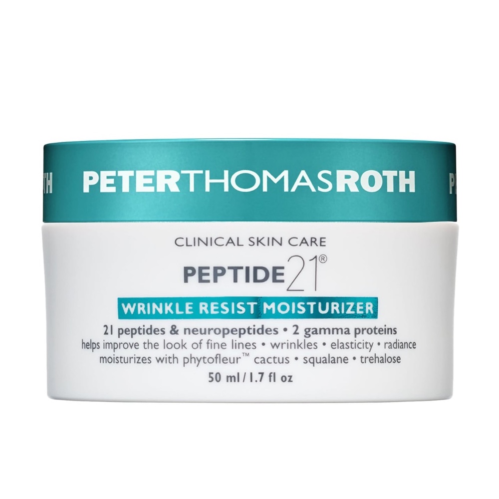 🤩 NEW! PETER THOMAS ROTH PEPTIDE 21 WRINKLE RESIST MOISTURIZER FULL SIZE 1.7 oz